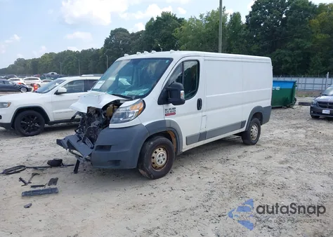2016 Ram Promaster 1500 Low Roof from USA, damaged, VIN 3C6TRVAG3GE111100